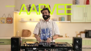 aarvee arrives on the island