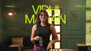 Vidhi Madan arrives on the island