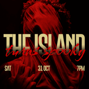 Road to The Island Halloween Edition poster